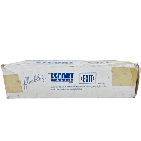 Emergency Exit Sign by Emergi-Lite Escort Decorative Set of 2 Lights - Picture 3 of 6